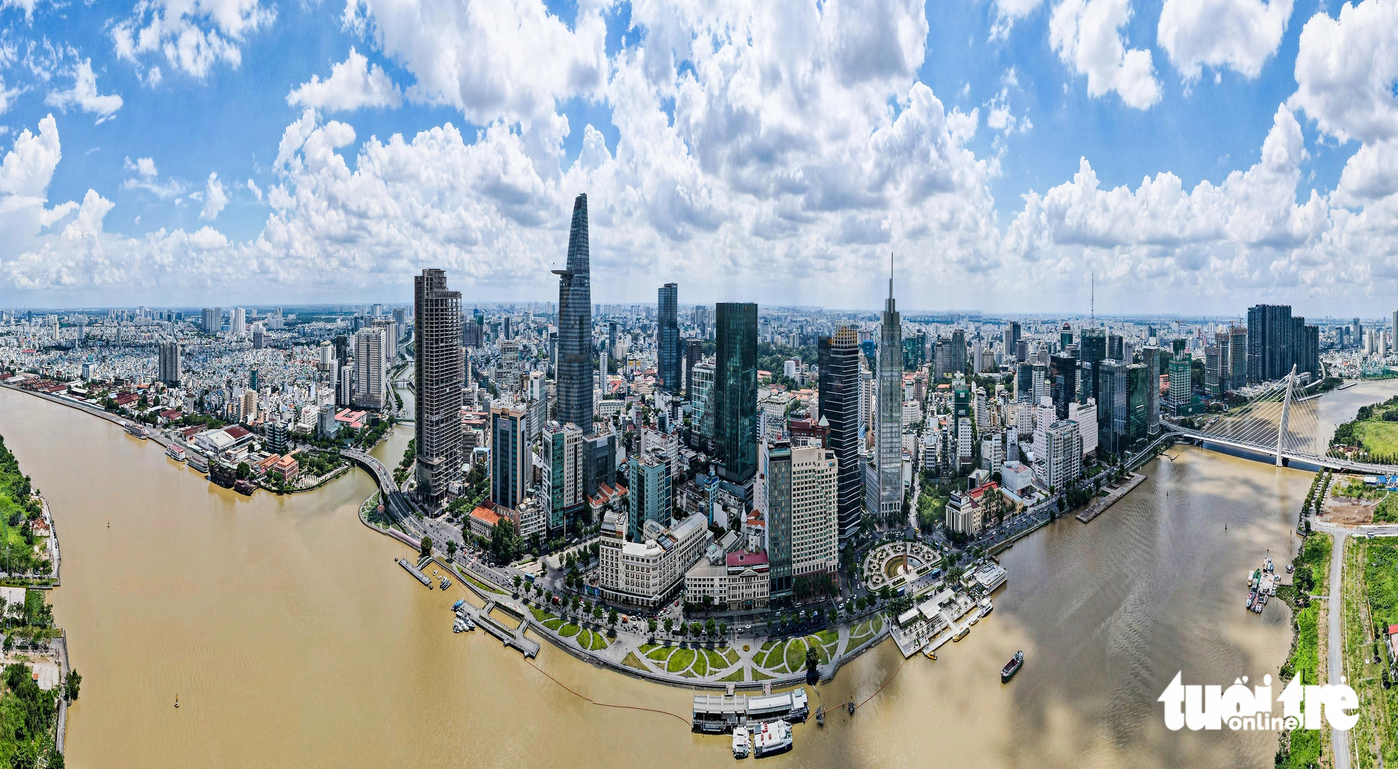 Master plan for road section along Saigon River unveiled