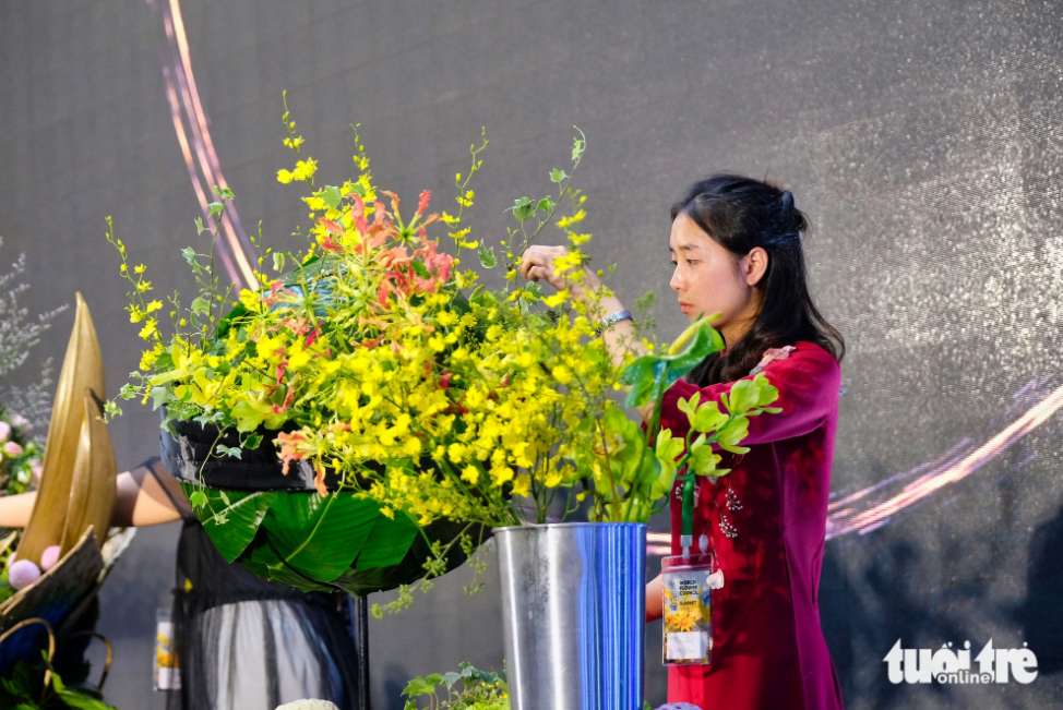 200 artisans from 18 nations join flower arrangement summit in Vietnam’s Da Lat