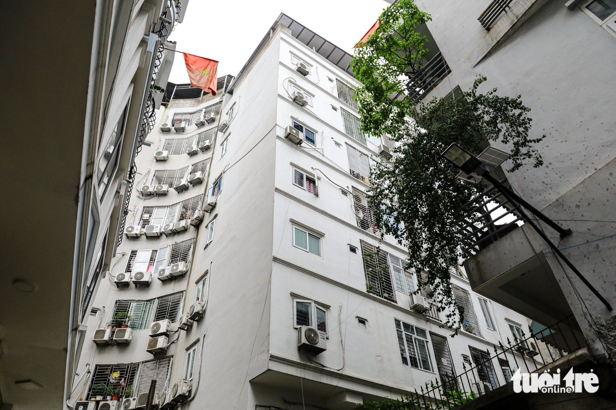 High-rise apartment blocks are popular in Hanoi. Photo: Danh Khang / Tuoi Tre